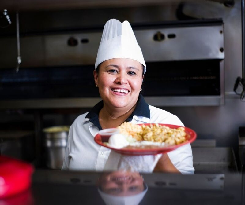 Kitchen staff at Aspen Court